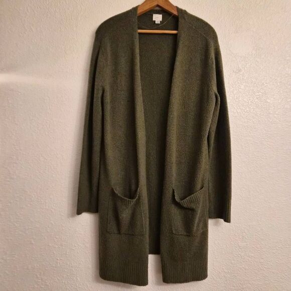 A New Day Forrest/ Hunter Green Cardigan: Super-soft Comfy Cozy Winter Essential - Picture 4 of 7